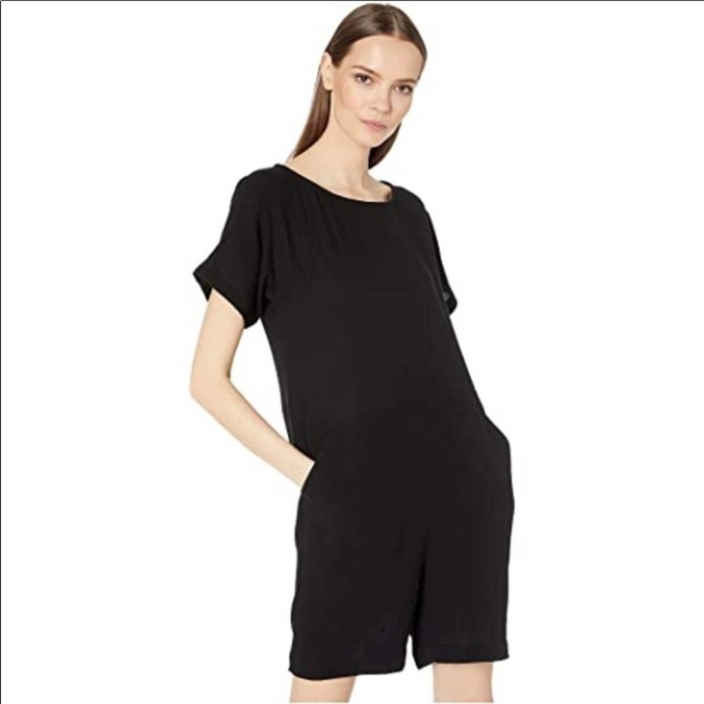 Eileen Fisher Lofty Gauze Romper (M)